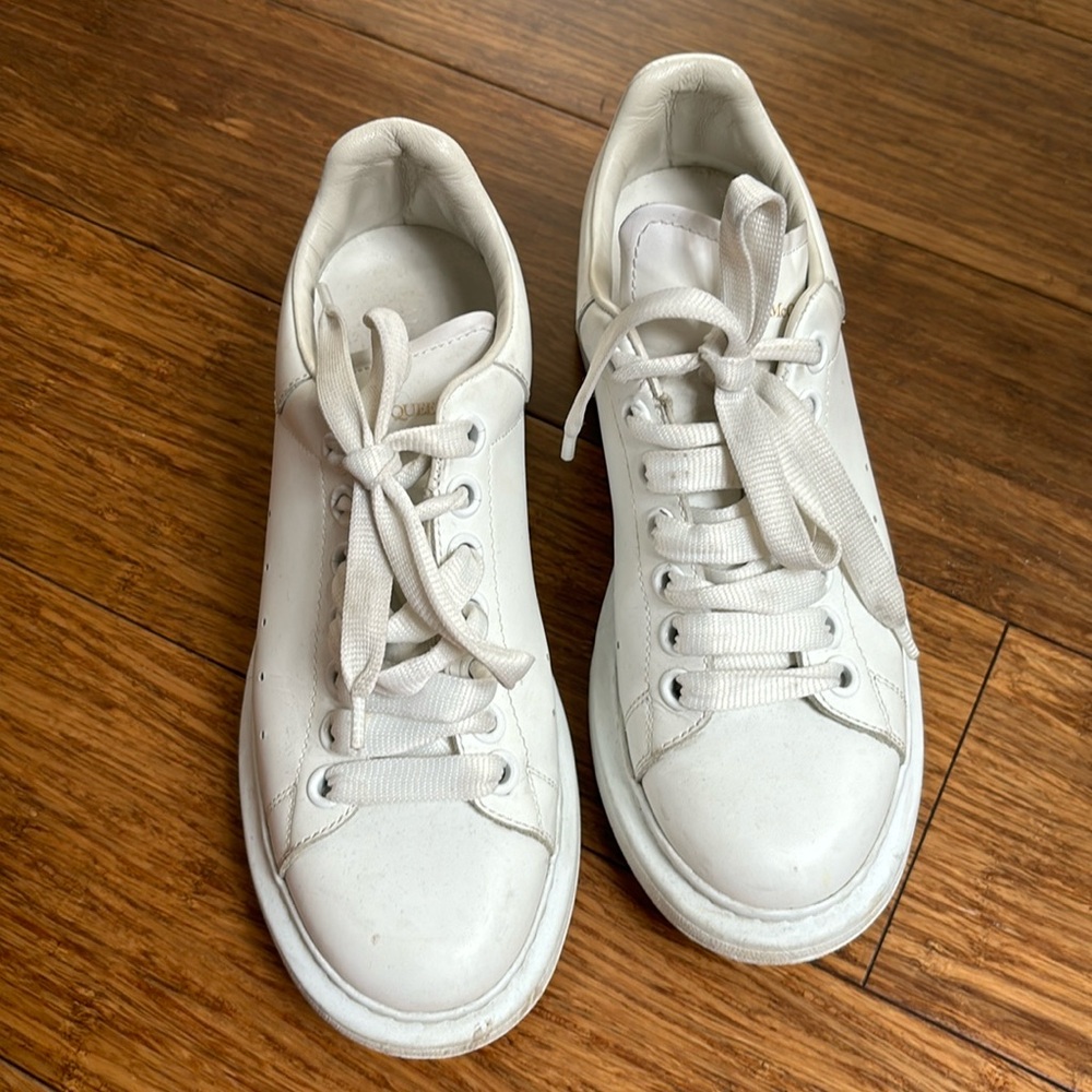 Alexander McQueen white sneakers